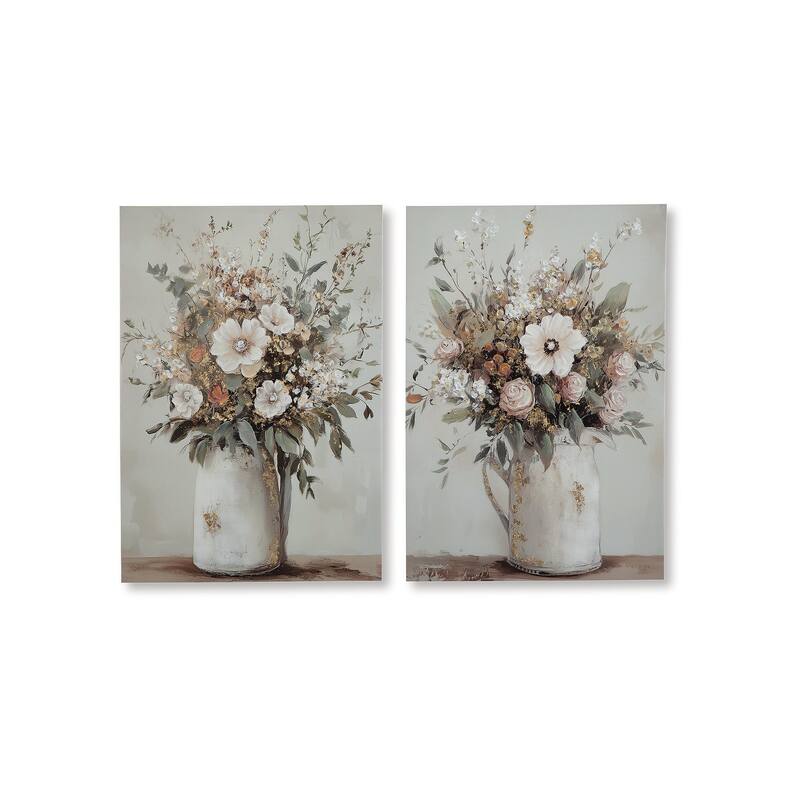 Signature Design by Ashley Faisaldon Gray/Green Wall Art (Set of 2)