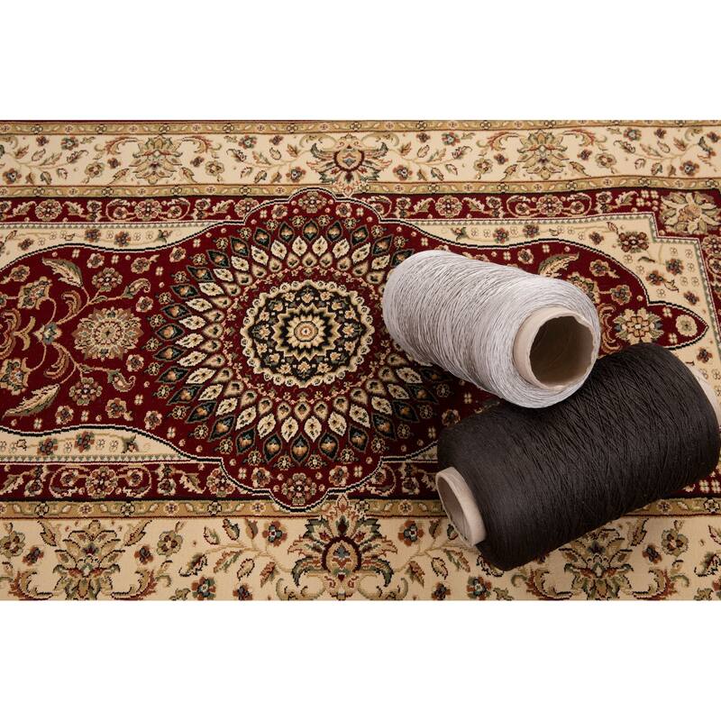 Izmir Collection Multicolor Transitional Area Rug