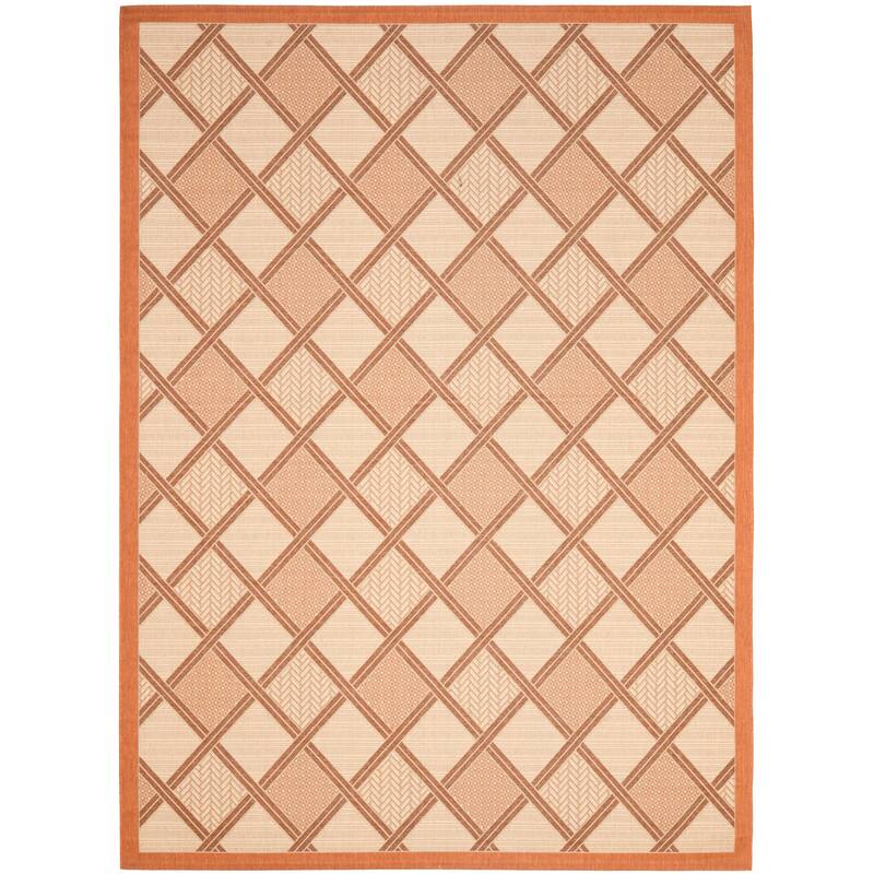 SAFAVIEH Courtyard Stiliana Indoor/ Outdoor Waterproof Patio Backyard Rug