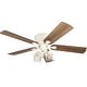 preview thumbnail 5 of 8, The Gray Barn Osborne 52-inch Coastal Indoor LED Ceiling Fan with Pull Chains 5 Reversible Blades - 52