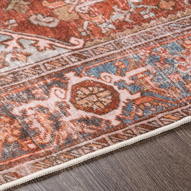 Livabliss Giustina Persian Machine Washable Area Rug