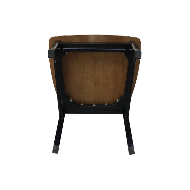 Set of Two X-Back Dining Chairs