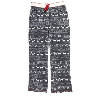 P.J. Salvage Womens Winter Fair Isle Pajama Lounge Pants,, Grey, Medium