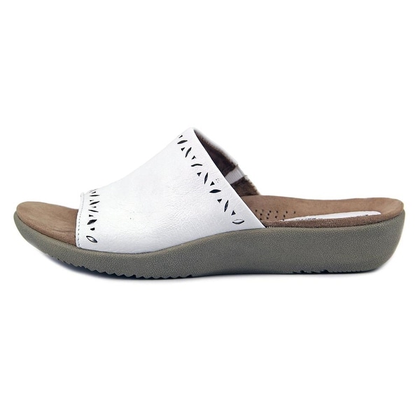earth origins white sandals