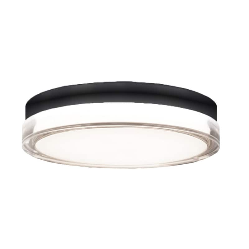 Pi 6in LED Round Flush Mount 2700K - Black-3500K - 15