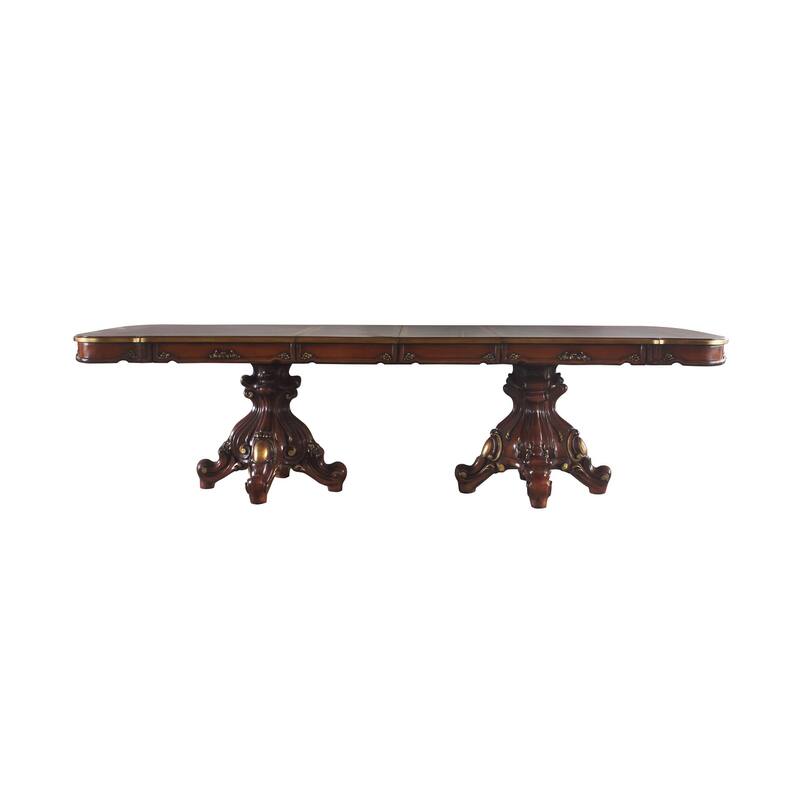 Deveraux Honey Oak Removable Leaf Dining Table