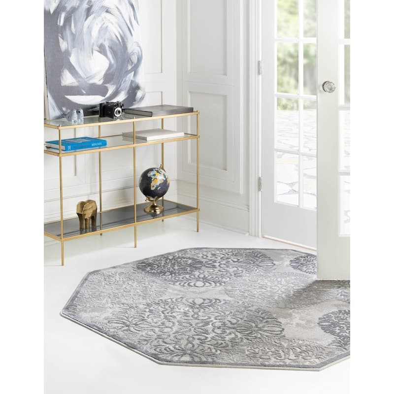 Country & Floral Cadence Collection Area Rug