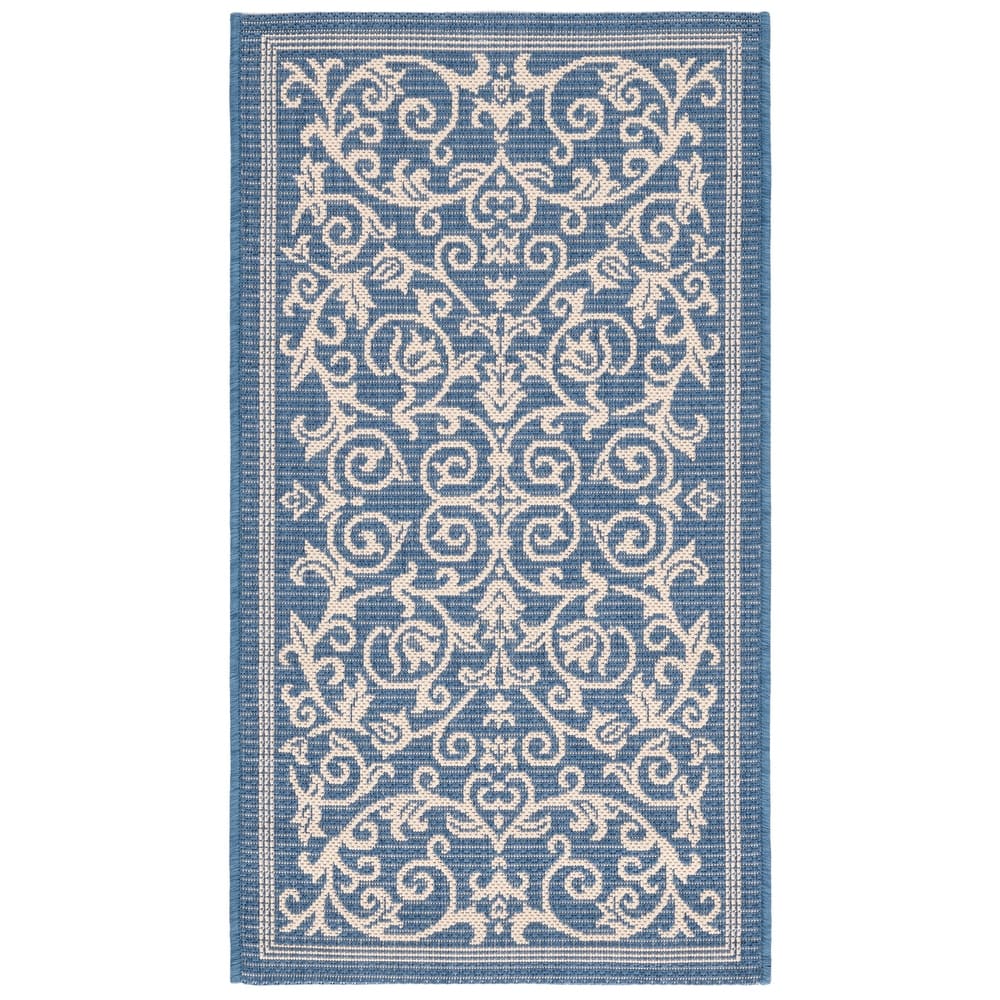 SAFAVIEH Courtyard Miljeta Indoor/ Outdoor Waterproof Patio Backyard Rug