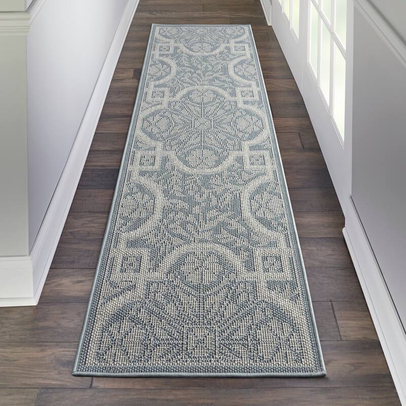 Porch & Den Godwin Medallion Indoor/Outdoor Area Rug
