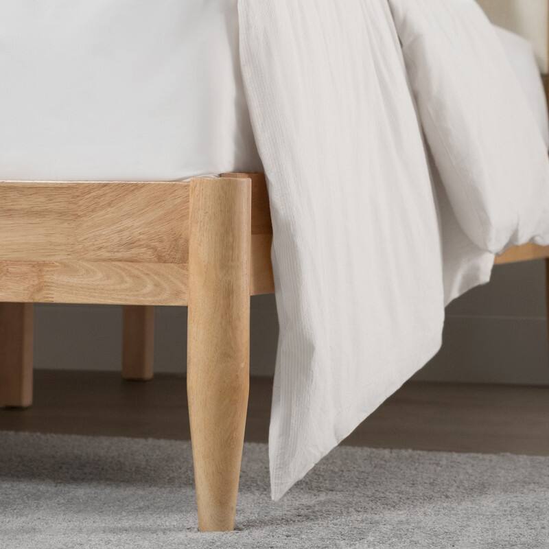 Mason Upholstered Platform Bed Frame with Headboard