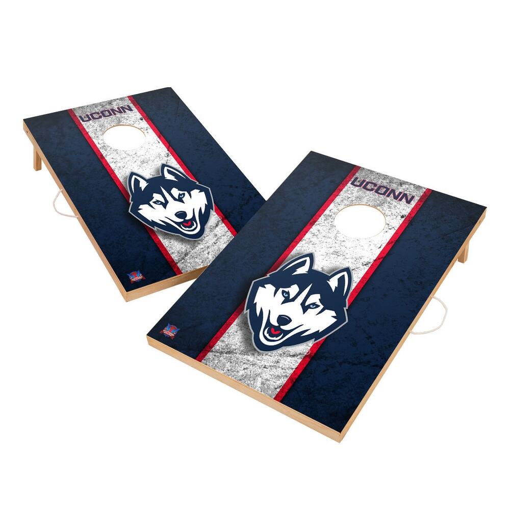 Vintage Connecticut UCONN Huskies 2x4 Tailgate Cornhole Boards