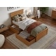 preview thumbnail 118 of 157, AFI Nantucket Platform Bed with Matching Footboard & Storage Drawers