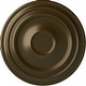 preview thumbnail 18 of 122, 24 3/8"OD x 1 1/2"P Traditional Ceiling Medallion Brass