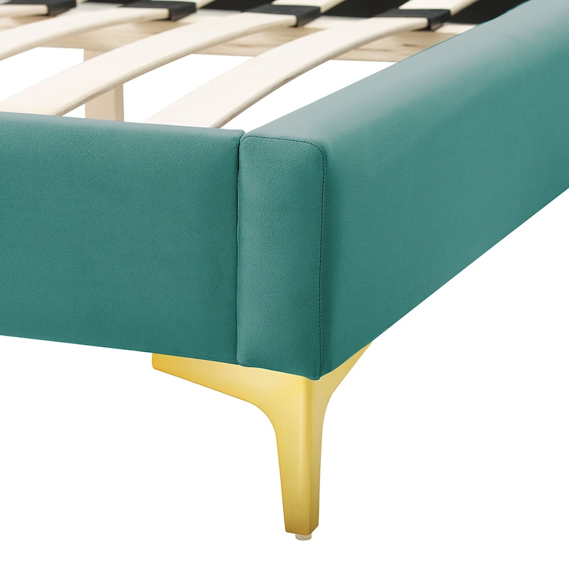 Sunny Performance Velvet King Bed - King