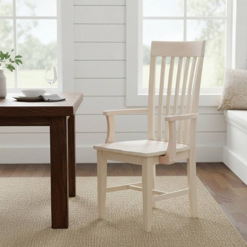 International Concepts Tall Mission Chair with Arms