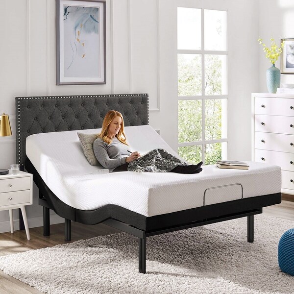 Massaging Zero Gravity Adjustable Bed with Wireless Remote Bed Bath Beyond 37191155