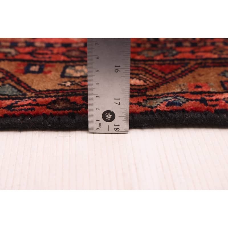 ECARPETGALLERY Hand-knotted Konya Anatolian Navy Wool Rug - 3'5 x 10'8