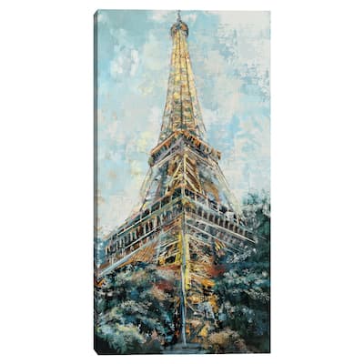 Eiffel Abstraction by Studio Arts Canvas Art Print by Studio Arts Canvas Art Print