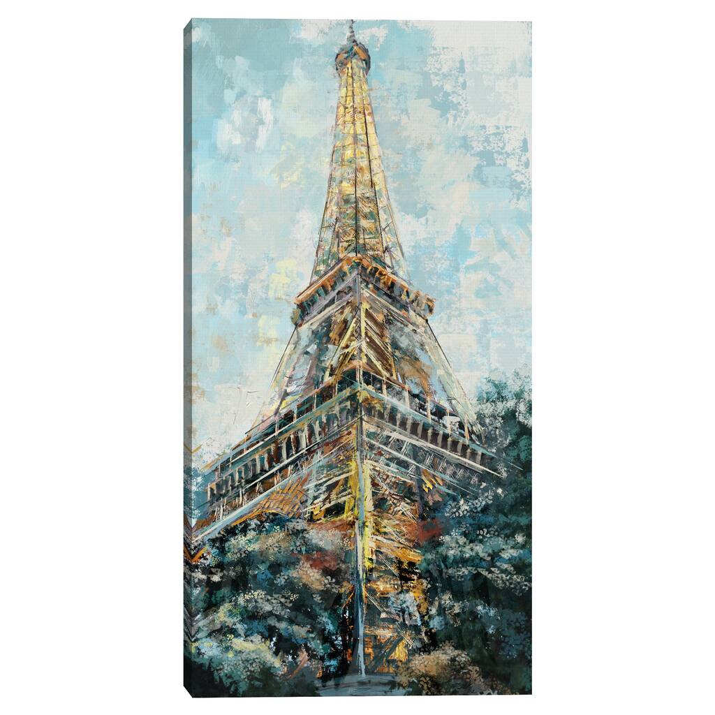 Eiffel Abstraction by Studio Arts Canvas Art Print by Studio Arts Canvas Art Print