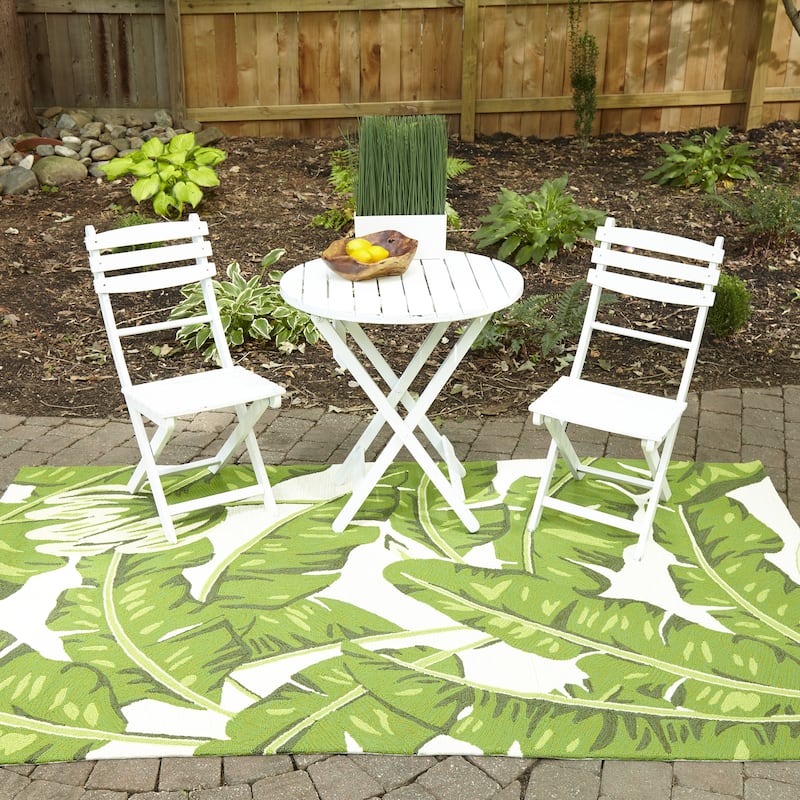 Momeni Veranda Hand Hooked Contemporary Indoor Outdoor Rug