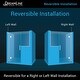 preview thumbnail 6 of 23, DreamLine Unidoor-X 62-62 1/2 in. W x 72 in. H Frameless Hinged Shower Door - 62" - 62.5" W