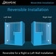 preview thumbnail 7 of 23, DreamLine Unidoor-X 70-70 1/2 in. W x 72 in. H Frameless Hinged Shower Door - 70" - 70.5" W