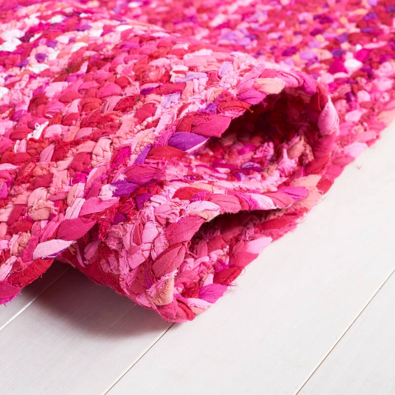 SAFAVIEH, Handmade Braided Teodora Country Cotton Rug