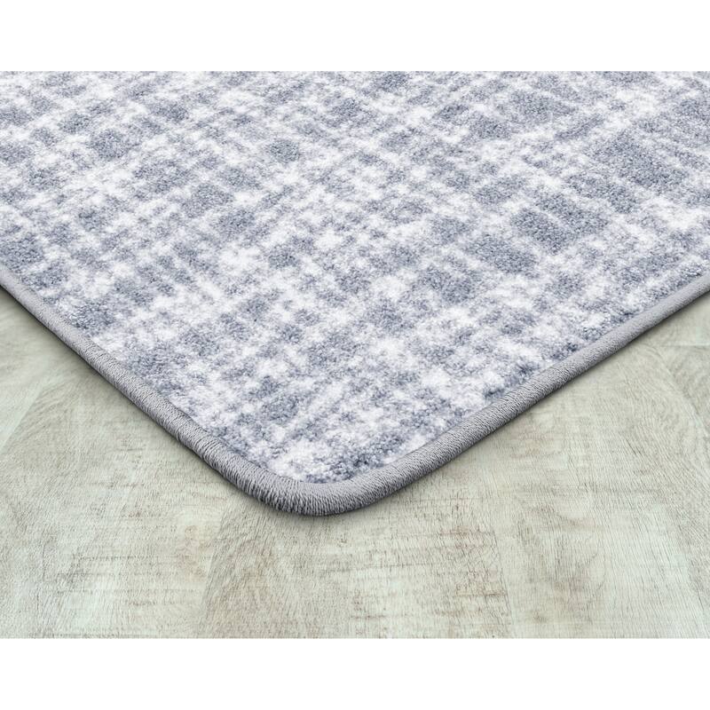 Joy Carpets Impressions Crisscross Area Rug