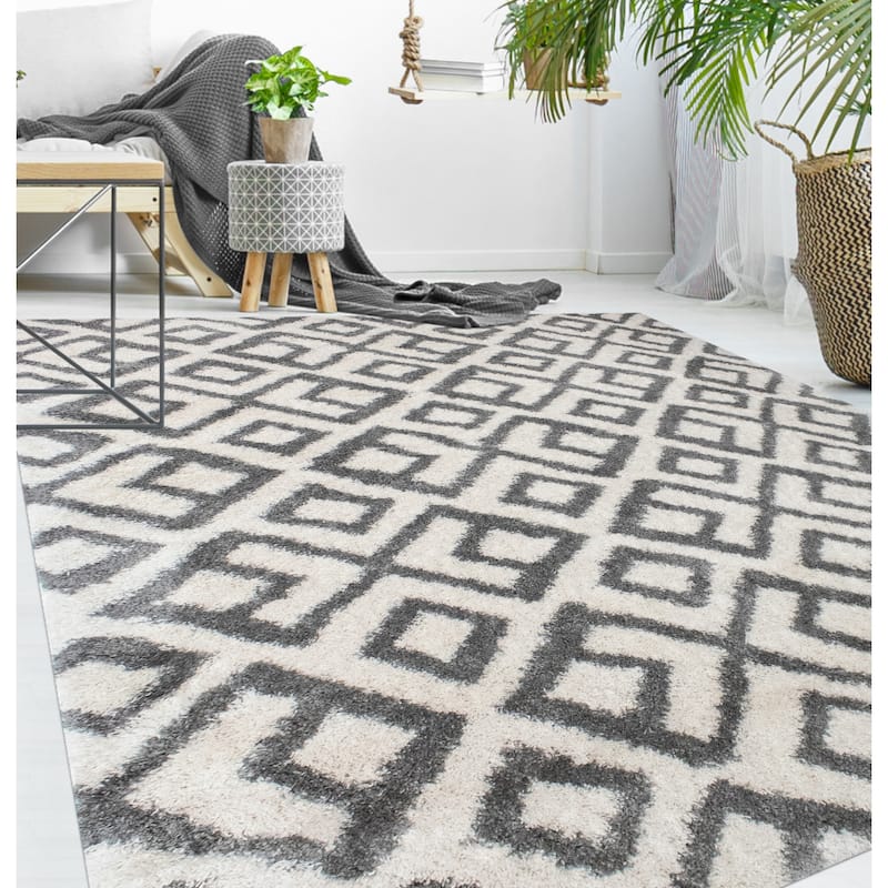Noori Rug Lux Lauren Moroccan 2-inch Shag Rug