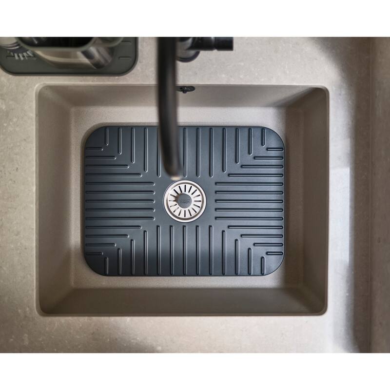 Joseph Joseph SinkShield Large Sink Protecting Mat with Draining Plug