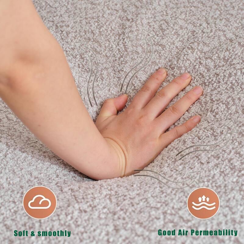 Modern Minimalist 140" L-Shape Couch