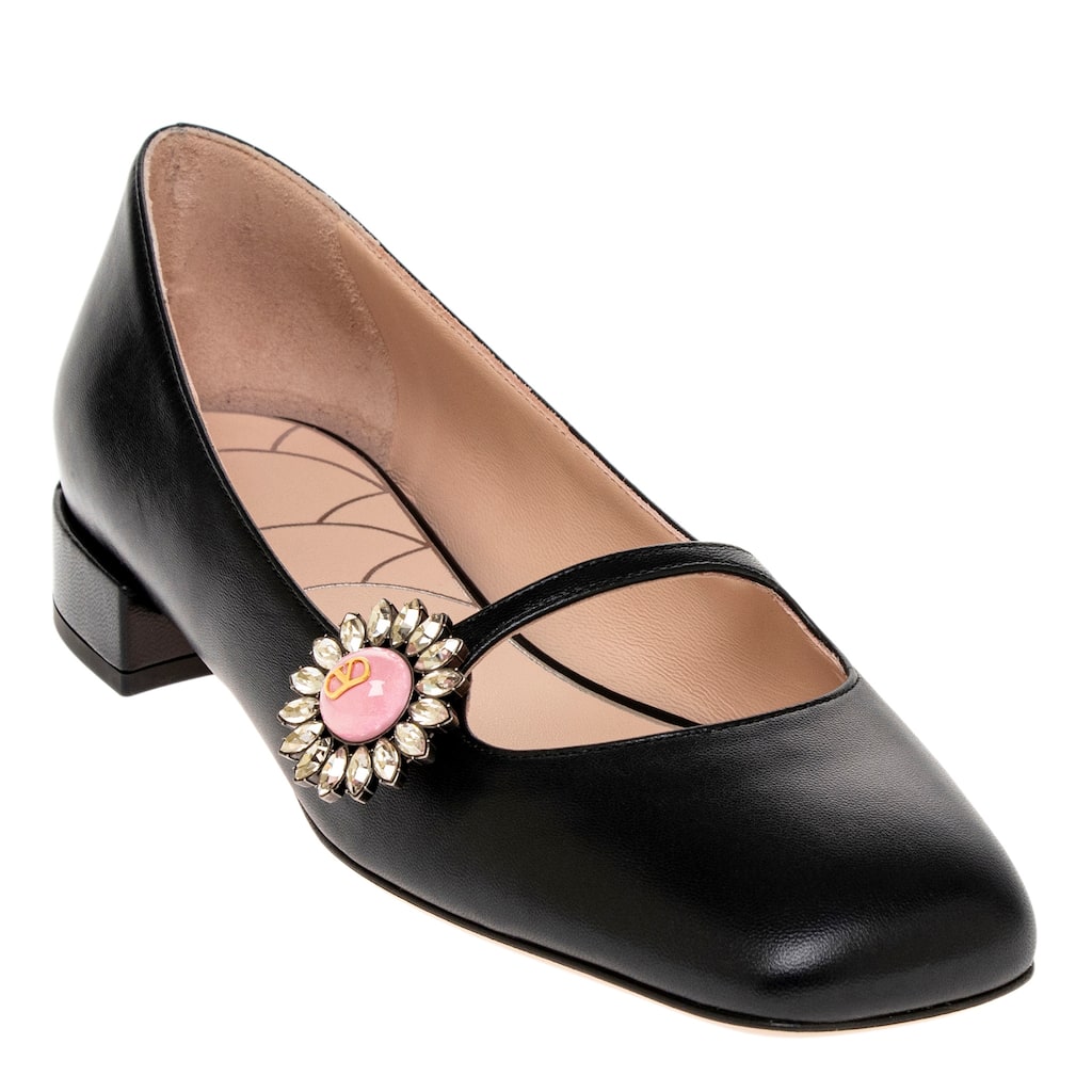 Valentino Mary-Jane Preshoes Ballerina