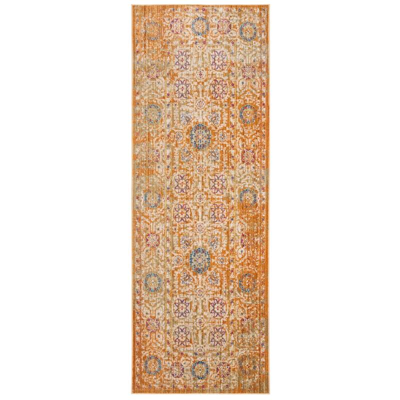 SAFAVIEH Sutton Andina Boho Oriental Polyester Rug
