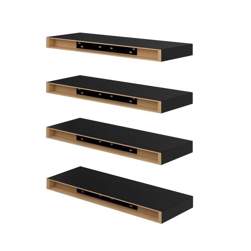 Homy Casa Wall-Mounted Floating Shelf, Set for Kitchen, Sturdy and Stylish