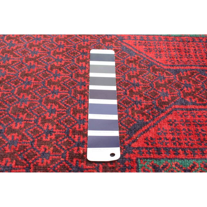 ECARPETGALLERY Hand-knotted Teimani Dark Navy Wool Rug - 2'9 x 4'8