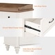 preview thumbnail 20 of 33, Farmhouse Kids Dresser with 5/6 Drawers, Wood Baby Dresser for Nursery