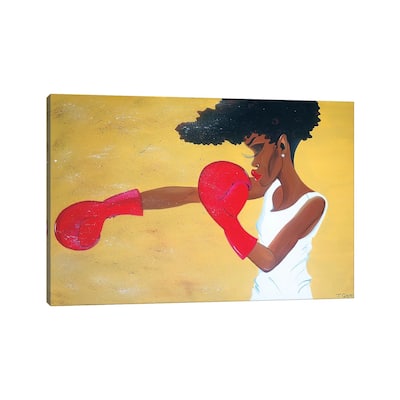 iCanvas "Heart Of A Champion" by Tiffani Glenn Canvas Print