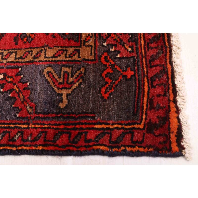 ECARPETGALLERY Hand-knotted Konya Anatolian Black, Red Wool Rug - 4'2 x 6'11