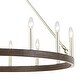 preview thumbnail 49 of 80, Acroma 15 Light 40 In Modern Farmhouse Wagon Wheel Chandelier-UL