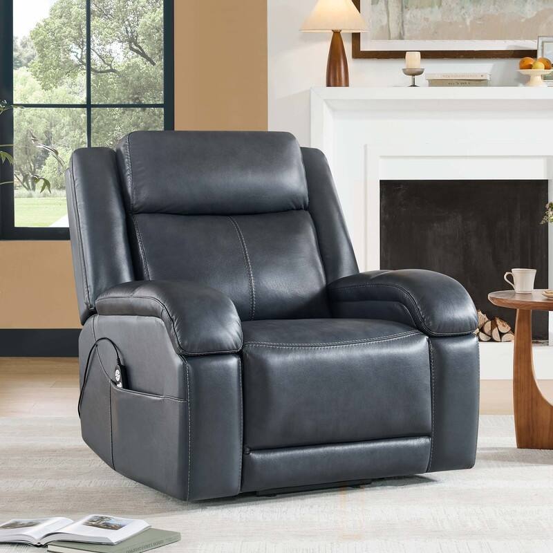 Spruce & Spring Dual Motor Power Lift Recliner Chair for Elderly with Massage and Heat
