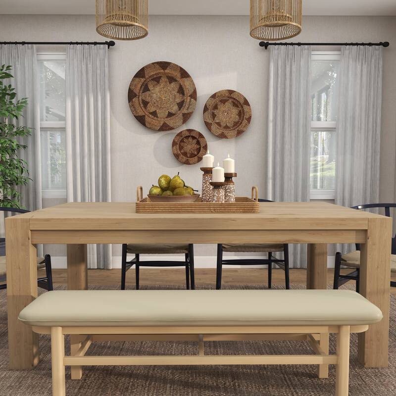 Light Brown Palm Tree Traditional Wall Decor Abstract (Set of 3)