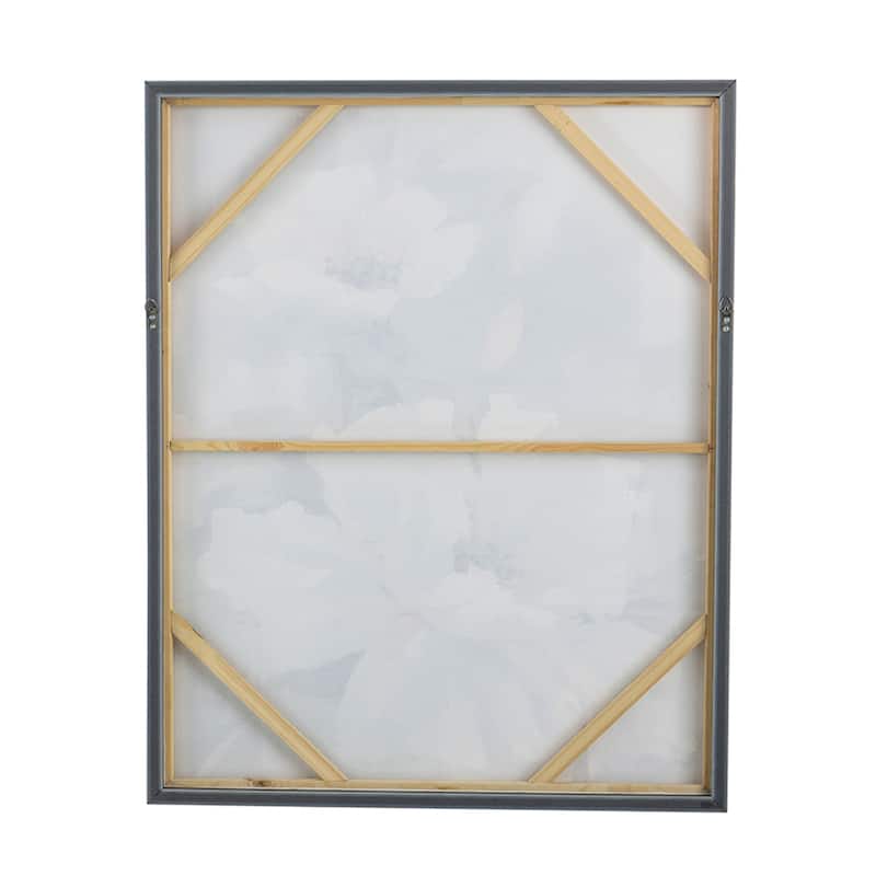 Framed Wall Art Flower Canvas Print