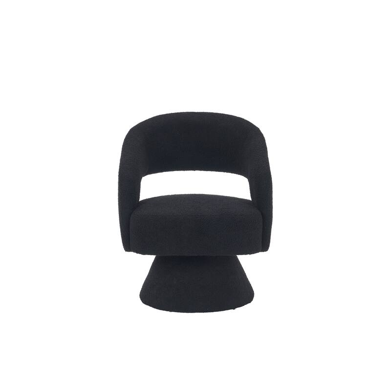 Swivel Accent Chair Armchair, Round Barrel Chair