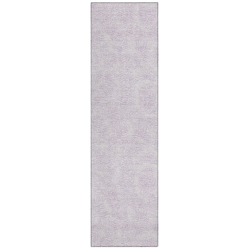 Machine Washable Indoor/ Outdoor Solid Causal Chantille Rug