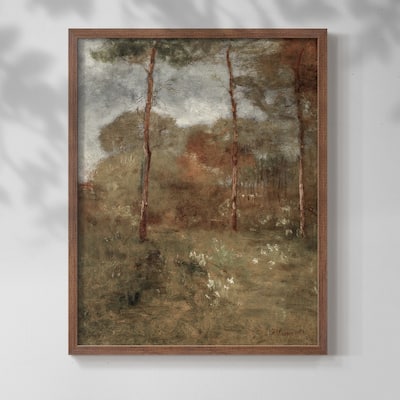 Vintage Landscape CLXVII -Framed Print