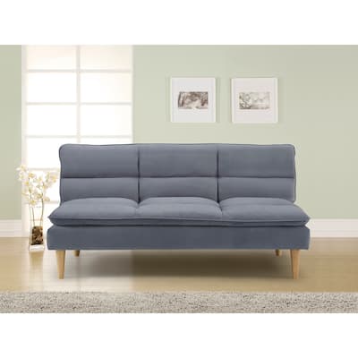 Maryland Sofa Convertible in Dark Sky Blue by Sealy Sofa Convertibles