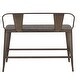 preview thumbnail 8 of 19, Carbon Loft Samira Industrial Counter Height Bench - N/A