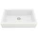 preview thumbnail 18 of 65, Karran Retrofit Apron Quartz Single Bowl Kitchen Sink