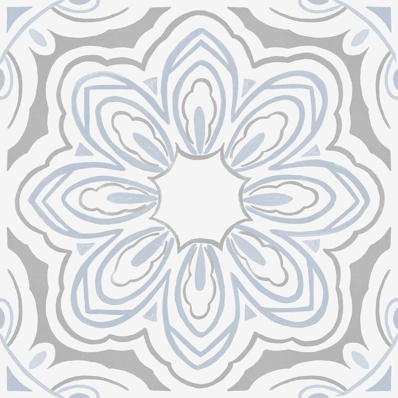 FloorPops Morris Peel & Stick Floor Tiles