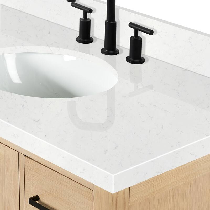 Ariel A042SCQOVO Cambridge 43" Free Standing Single Basin Vanity Set